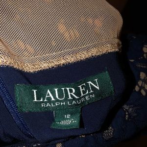 Lauren Ralph Lauren Dresses - Lauren Ralph Lauren Navy Lace 3/4 Sleeve Dress Lauren Ralph Lauren Dresses - Lauren Ralph Lauren Navy Lace 3/4 Sleeve Dress